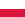 Polish language flag